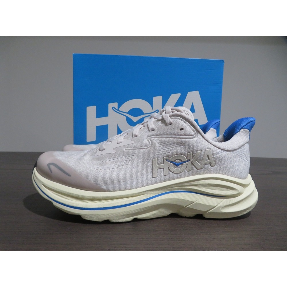 Hoka One One Clifton 10 Big Kids 5 Gray Running Shoes Sneaker Youth Boys Girls